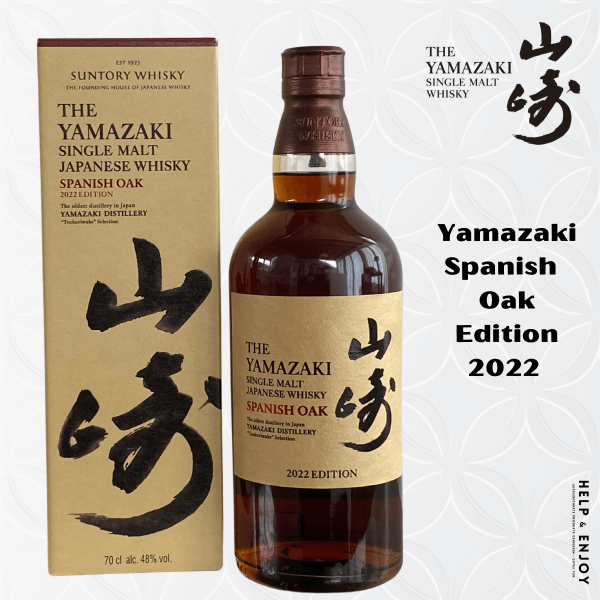 Yamazaki Whisky Spanish Oak 2022 Sammlerst ck Sonderregel