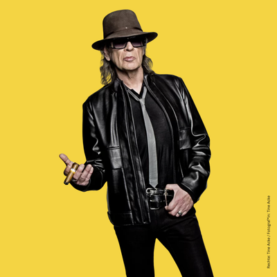Udo Lindenberg Grafik – „Andere denken nach – wir denken VOR“ (limitiert & handsigniert)