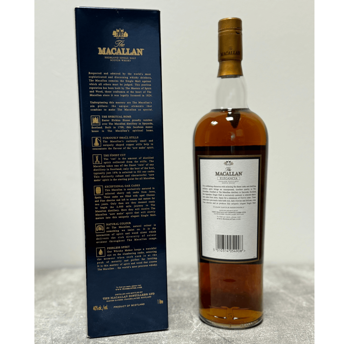 Macallan 12 Elegancia 1 Liter Flasche (1l / 40% Vol) (Sammlerstück/Sonderregel)