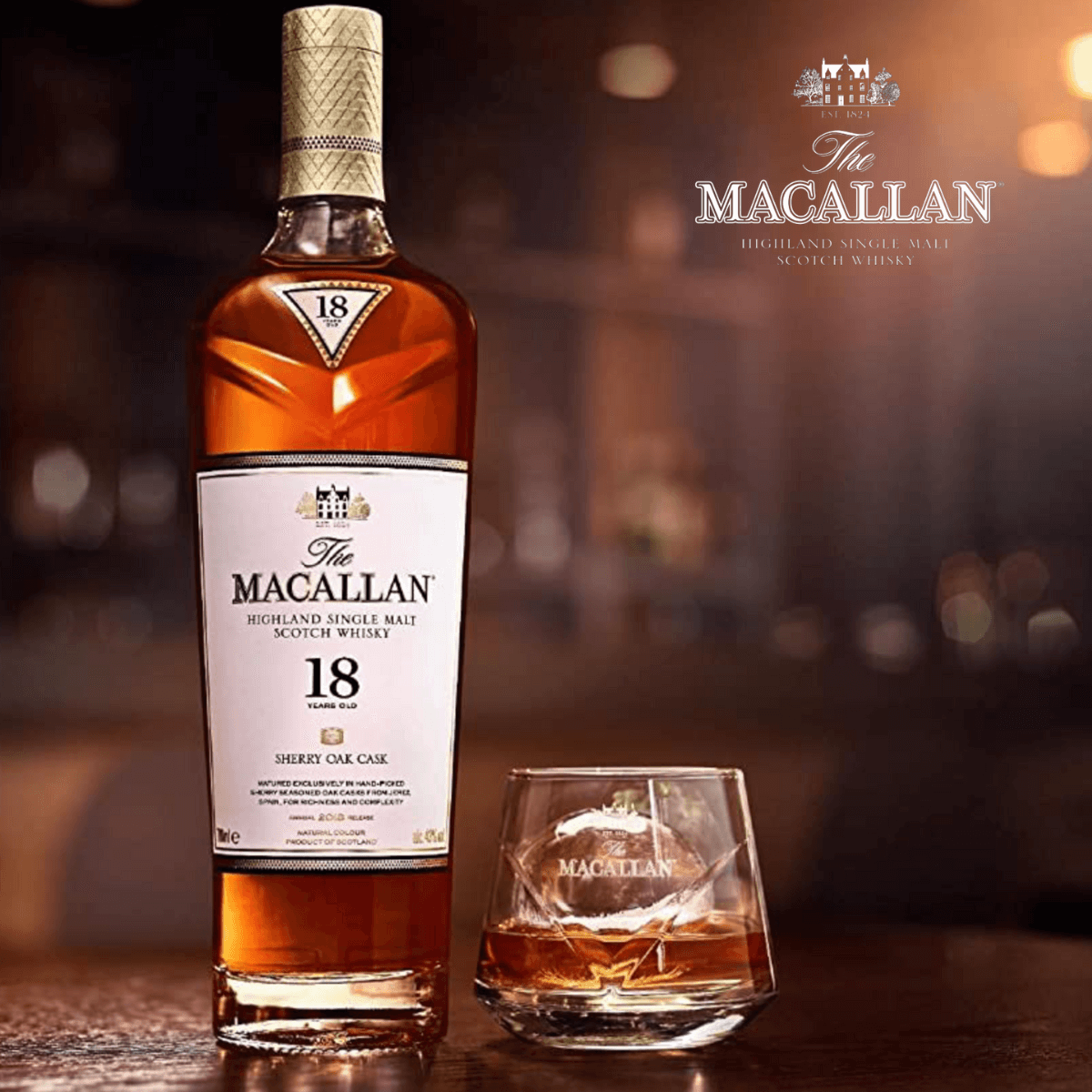 Macallan Sherry Oak 18 Jahre  annual 2023 release - 0,7L / 43% Vol