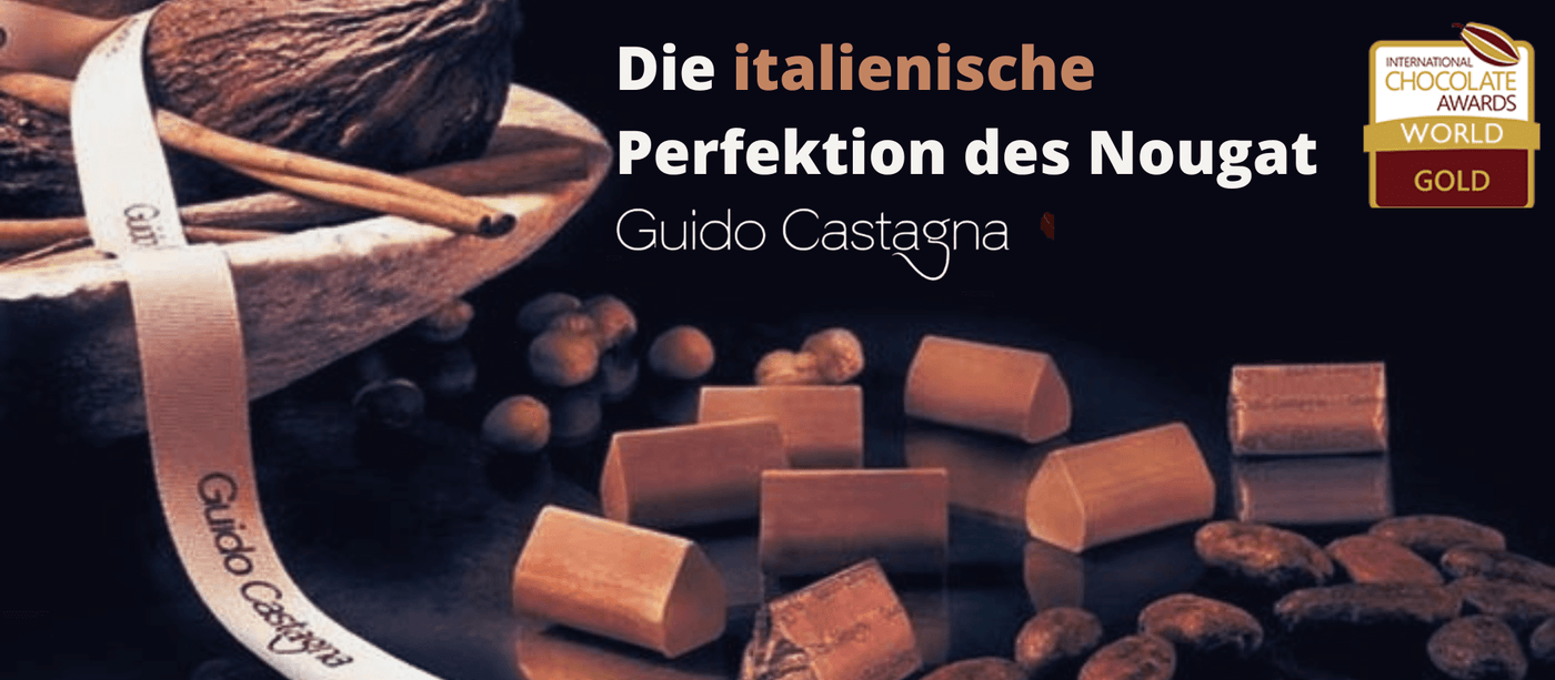 Die italienische Perfektion des Nougat, Giuinott von Guido Castagna - mehrfach prämiert mit Gold bei den International Chocolate Awards
