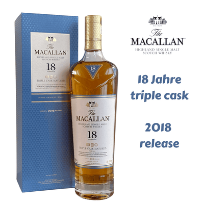 Macallan 18 triple cask 2018