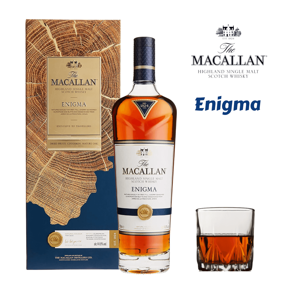 The Macallan Enigma Exclusive for Travellers Edition 44,9% Vol 