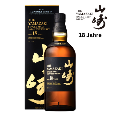 Yamazaki 18 Jahre Single Malt - 43% Vol. / 0,7l