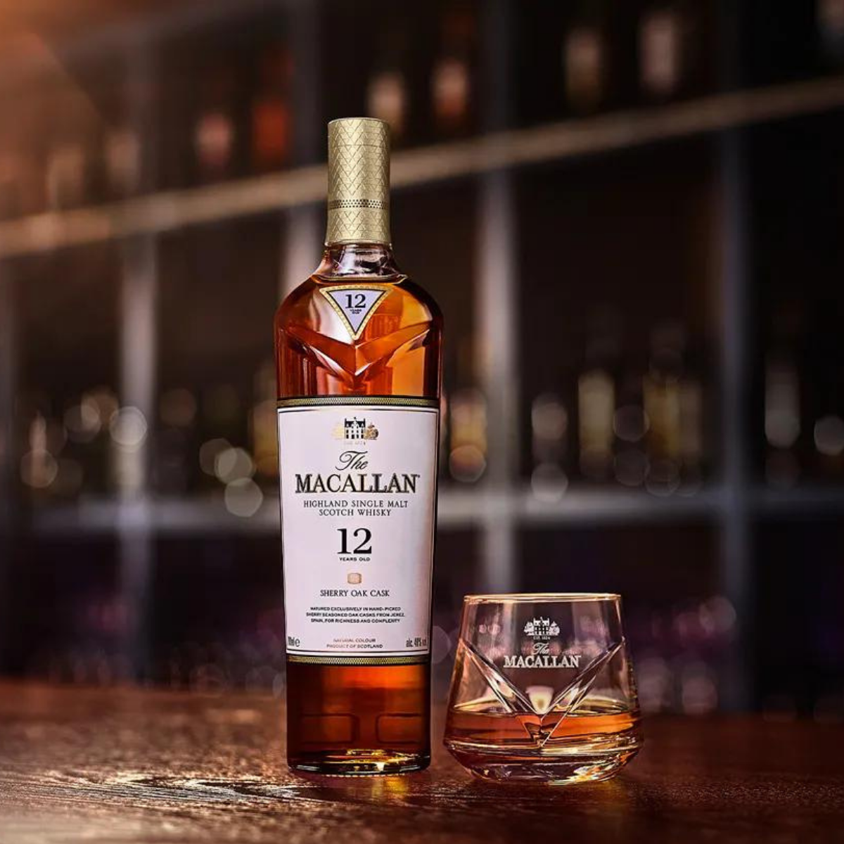 Macallan Whisky Sherry Oak 40% - 12Jahre (0,7l) - single malt