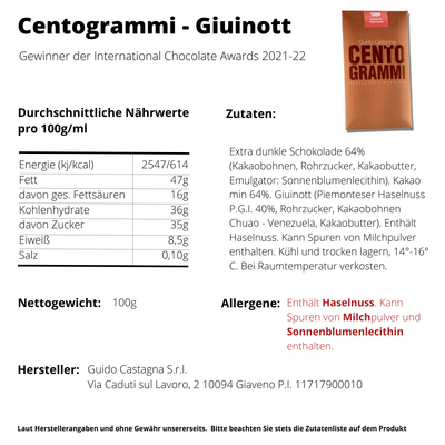 Guido Castagna - Best of Nougat Genießerpaket (3 x 100g)