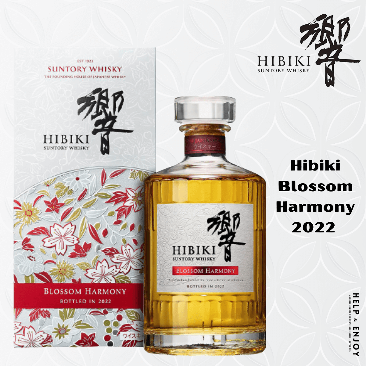 Hibiki Blossom Harmony 2022 in Original Geschenkverpackung