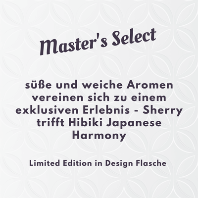 Hibiki Master's Select Limited Edition (Sammlerstück/Sonderregel)