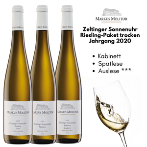 Markus Molitor Riesling Zeltinger Sonnenuhr 2020 Kabinett Spätlese Auslese